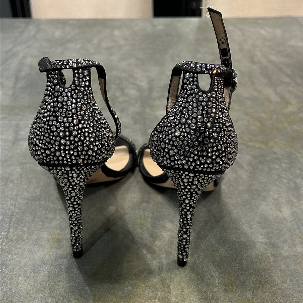 Stuart Weitzman NUDIST SHINE 75 SANDAL - Picture 2 of 5